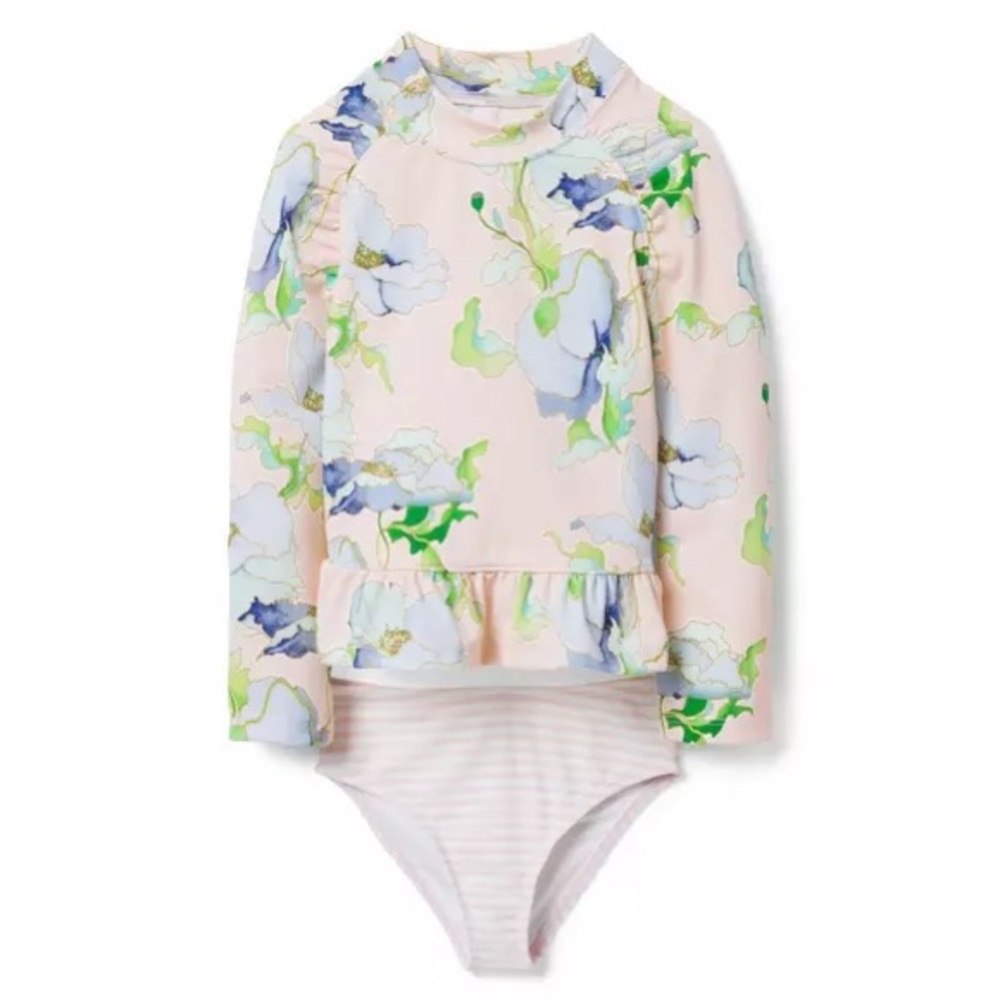 Janie and Jack 6 years old girl’s swimming suit